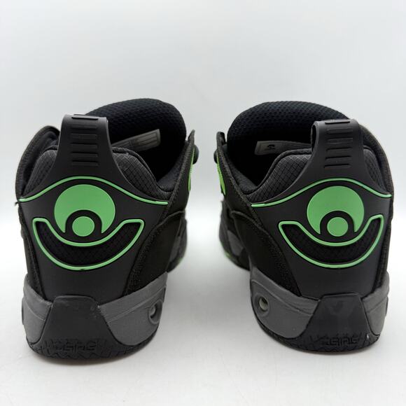 Osiris Mens D3 E Sneakers US 8 EU 40.5 Black Green Athletic EUC main image 8